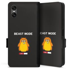 Sideflip mit Lasche schwarz