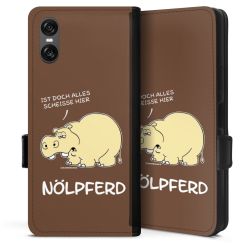 Sideflip mit Lasche schwarz