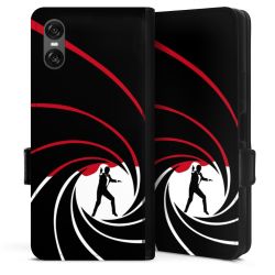 Sideflip with flap  black