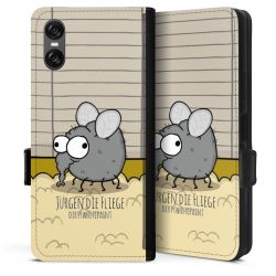 Sideflip mit Lasche schwarz