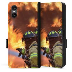 Sideflip mit Lasche schwarz