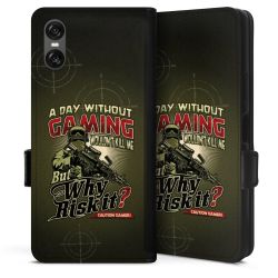 Sideflip mit Lasche schwarz