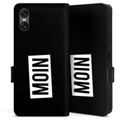 Sideflip mit Lasche schwarz