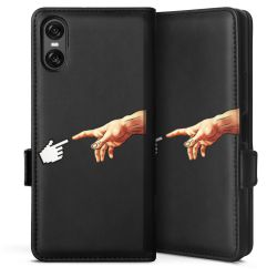 Sideflip mit Lasche schwarz