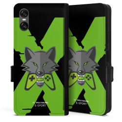 Sideflip mit Lasche schwarz