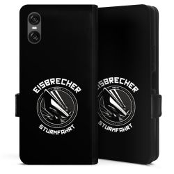 Sideflip mit Lasche schwarz