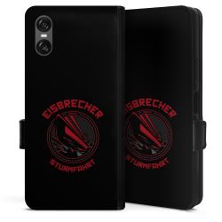 Sideflip mit Lasche schwarz