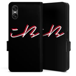 Sideflip mit Lasche schwarz