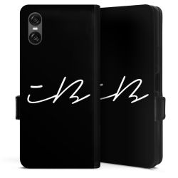 Sideflip mit Lasche schwarz