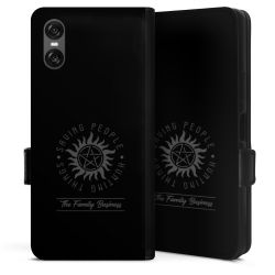 Sideflip with flap  black