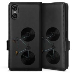 Sideflip mit Lasche schwarz