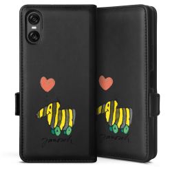 Sideflip mit Lasche schwarz