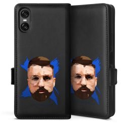 Sideflip with flap black/lateral flap