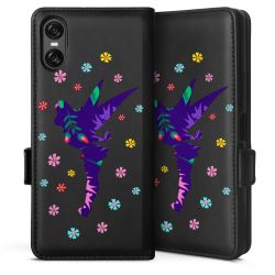 Sideflip mit Lasche schwarz