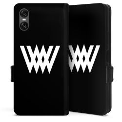 Sideflip mit Lasche schwarz