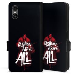 Sideflip with flap black/lateral flap