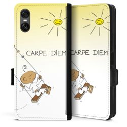 Sideflip mit Lasche schwarz