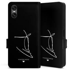 Sideflip mit Lasche schwarz