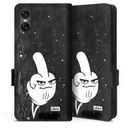 Sideflip mit Lasche schwarz