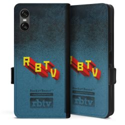 Sideflip mit Lasche schwarz