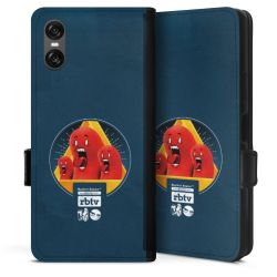 Sideflip mit Lasche schwarz