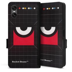 Sideflip mit Lasche schwarz