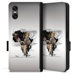 Sideflip with flap  black