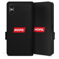 Sideflip with flap  black