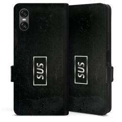 Sideflip mit Lasche schwarz