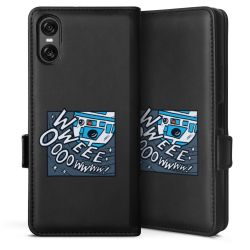 Sideflip mit Lasche schwarz