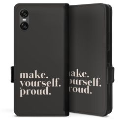 Sideflip mit Lasche schwarz