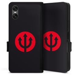 Sideflip with flap black/lateral flap