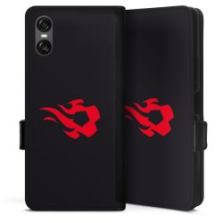 Sideflip with flap black/lateral flap