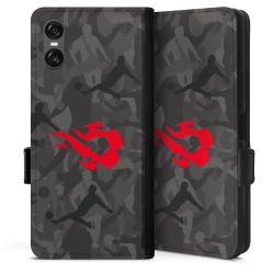 Sideflip with flap black/lateral flap