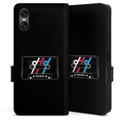 Sideflip mit Lasche schwarz