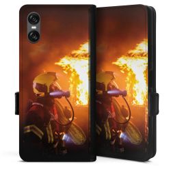 Sideflip with flap black/lateral flap