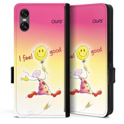 Sideflip mit Lasche schwarz