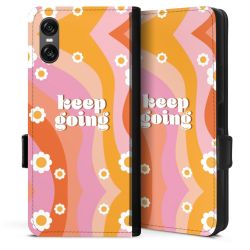 Sideflip mit Lasche schwarz