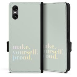 Sideflip mit Lasche schwarz