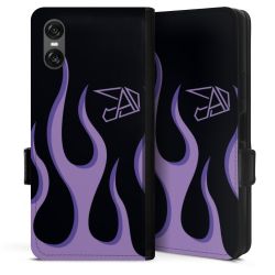 Sideflip mit Lasche schwarz