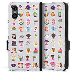 Sideflip with flap black/lateral flap