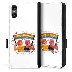 Sideflip with flap black/lateral flap