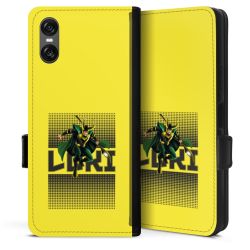 Sideflip with flap black/lateral flap