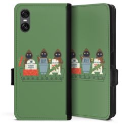 Sideflip with flap black/lateral flap