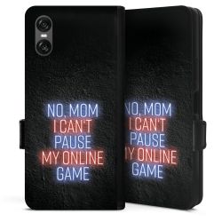 Sideflip mit Lasche schwarz