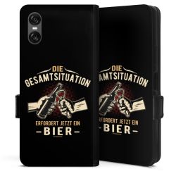 Sideflip mit Lasche schwarz