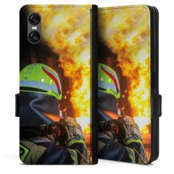 Sideflip with flap  black