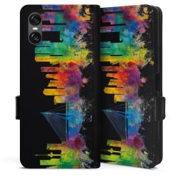 Sideflip with flap black/lateral flap