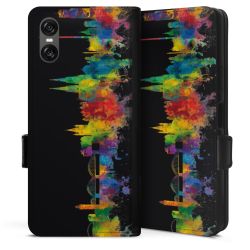 Sideflip with flap black/lateral flap