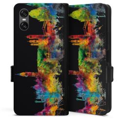 Sideflip with flap black/lateral flap